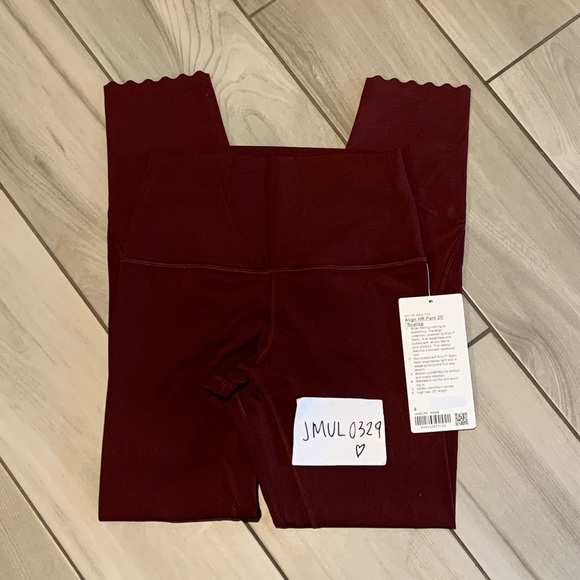 Lululemon Align Pant 25” Scalloped - Picture 6 of 8